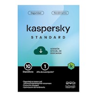 Kaspersky Antivirus Standard 10 Dispositivos Por 1 Año