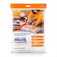 BOLSAS AL VACÍO COMPRESORA DE ROPA 60 X 80 CM