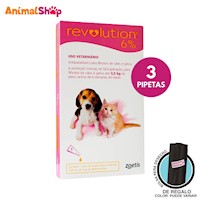 Antiparasitario Revolution 6 X 3U Perros Y Gatos Hasta 2.5Kg