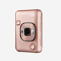 Camara Fujifilm Instax Mini Hybrid LiPlay Blush Gold