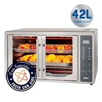 Horno Electrico digital Oster con freidora de aire 42L TSSTTVFDDAFNS