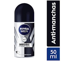 NIVEA Deo Invisible B&W Male - Power Roll On 50ML