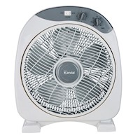 Ventilador Sobremesa BOX 12 Pulgadas Con timer KF-12B3 Blanco