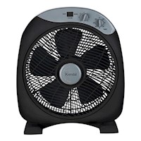 Ventilador Sobremesa BOX 12 Pulgadas KF-12B3 Negro.