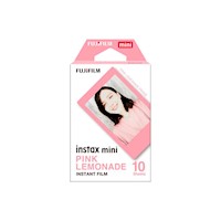 Pack de Pelicula Fujifilm Instax Mini Pink Lemonade x10