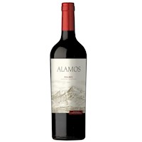 Vino tinto Álamos Malbec, Argentina