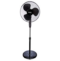 Ventilador Pedestal 16 Pulgadas KFR-16P Negro Con control remoto