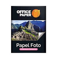 Papel Fotográfico Office Paper Premium Brillante 270g por 20 Hojas A4