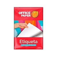 Etiqueta Office Paper Brillante 180g por 25 Hojas A4
