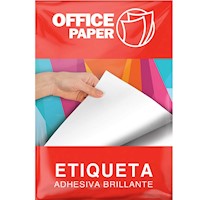 Etiqueta Office Paper Brillante 180g por 25 Hojas A4