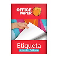 Etiqueta Office Paper Brillante 180g por 100 Hojas A4