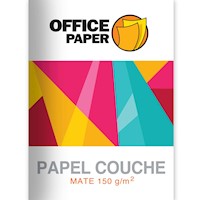 Papel Couche Office Paper Mate 150g por 25 Hojas A4