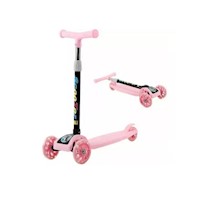 SCOOTER PARA NIÑAS Y NIÑOS CON LUCES MULTICOLORES