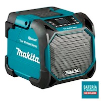 Parlante Makita DMR203 LXT 18V CXT 12V Bluetooth TWS Sin Bat