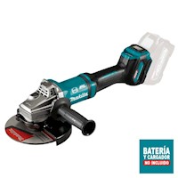 Esmeril Angular Makita 7" XGT 40V BL AWS AFT XPT Sin Batería