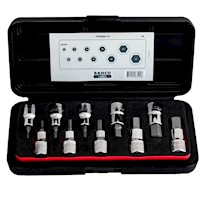 Juego de Dados hexagonales pulgadas 1/2" 7809Z/10 Bahco