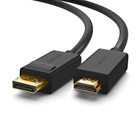 Ugreen Cable 2m Premium Display Port a HDMI de 4K UHD - 10202