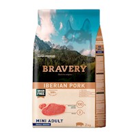 Comida Perro Adulto Raza Pequeña Bravery Cerdo Ibérico 2kg
