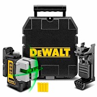 Nivel Láser Dewalt DW089CG de 3 Líneas Verdes 20 Metros