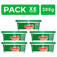 Lavavajillas Pasta Ayudin Limón 300g Pack x6