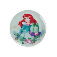 Plato de Fondo Navidad Princesa Ariel 33 cm