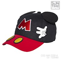 Gorra Broche Kids Mik-2200-A Mickey - 1026482