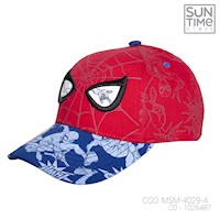 Gorra Broche Kids Msm-4029-A Spider Man - 1026487