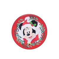 Plato de Fondo Navidad Minnie Noel 33 cm