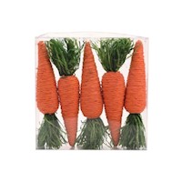 caja de Zanahorias Decorativas C/5 und - Pascua