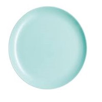 PLATO X6 BAJO 25 CM DIWALI LIGHT TURQUOISE