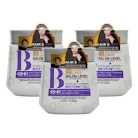 PACK 3 TRATAMIENTO BIOTINA Y COLÁGENO 800G PERFECT CARE