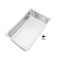 FUENTE 1/1 ACERO INOX 53X32,5X10CM GN