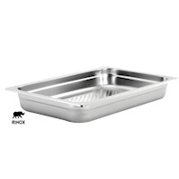 FUENTE PERFORADA 1/1 ACERO INOX 53X32,5X6,5CM GN