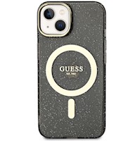 Case para Iphone 14 Pro Max Guess - Negro traslucido