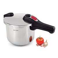 Record Olla a Presión 8 Lt Pressure Plus acero inoxidable