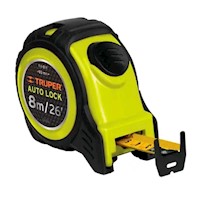 Cinta Metrica 8M Auto-Lock Contra Impacto Truper 10749