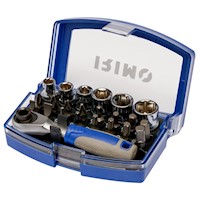 Jgo Dados y puntas milim 1/4" 23 pzas 109-23-4 Irimo