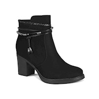 STHEF - Botines 7637 TXTL NEGRO