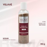 SCRUB DE SEMILLAS PULVERIZADAS 60G YELAVÉ