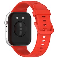 Correa Silicona para HUAWEI FIT 3 - Rojo