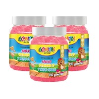 Calcio Para Niños Sottcor Gomitas 100Gr Chicle 03 Unidades