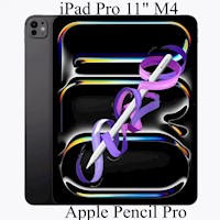 IPAD PRO 11" M4 512GB WIFI - SPACE BLACK + APPLE PENCIL PRO