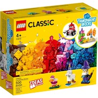LEGO - 11013 LADRILLOS TRANSPARENTES CREATIVOS