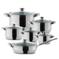 Juego de ollas Ilko Prime 11PZS Acero inoxidable