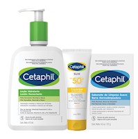 Cetaphil Barra + Emulsión +  Sun Gel Ligero