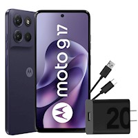 Celular Motorola MOTO G17 256GB 4GB 6.8" Arándano