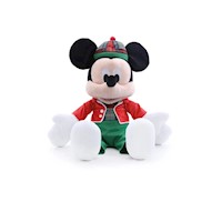 Peluche Mickey cuadros Verde/Rojo 40 cm Cromus Navidad