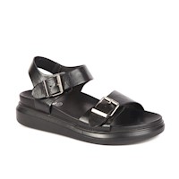 STHEF - Sandalias con correa Casual 7742 NEGRO