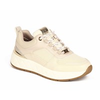 STHEF - Zapatillas Moda Zapatilla con plataforma 7788 CREMA