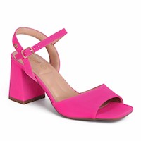 STHEF - Sandalias de tacon Calzado de Vestir 7803 FUCSIA